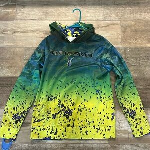 Tunaskin green hoodie